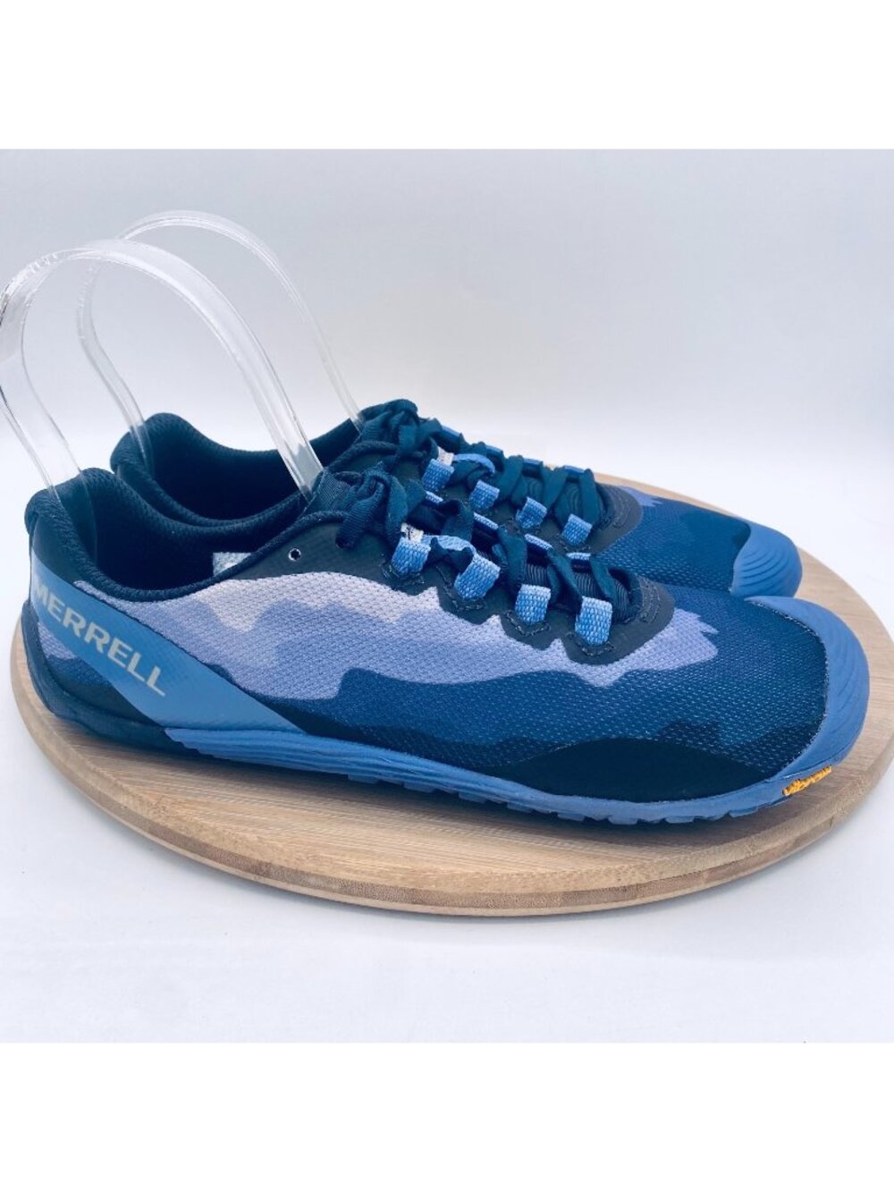 Merrell Running Shoes Womens 8 Blue Mesh Hyper Glove Barefoot Waterproof